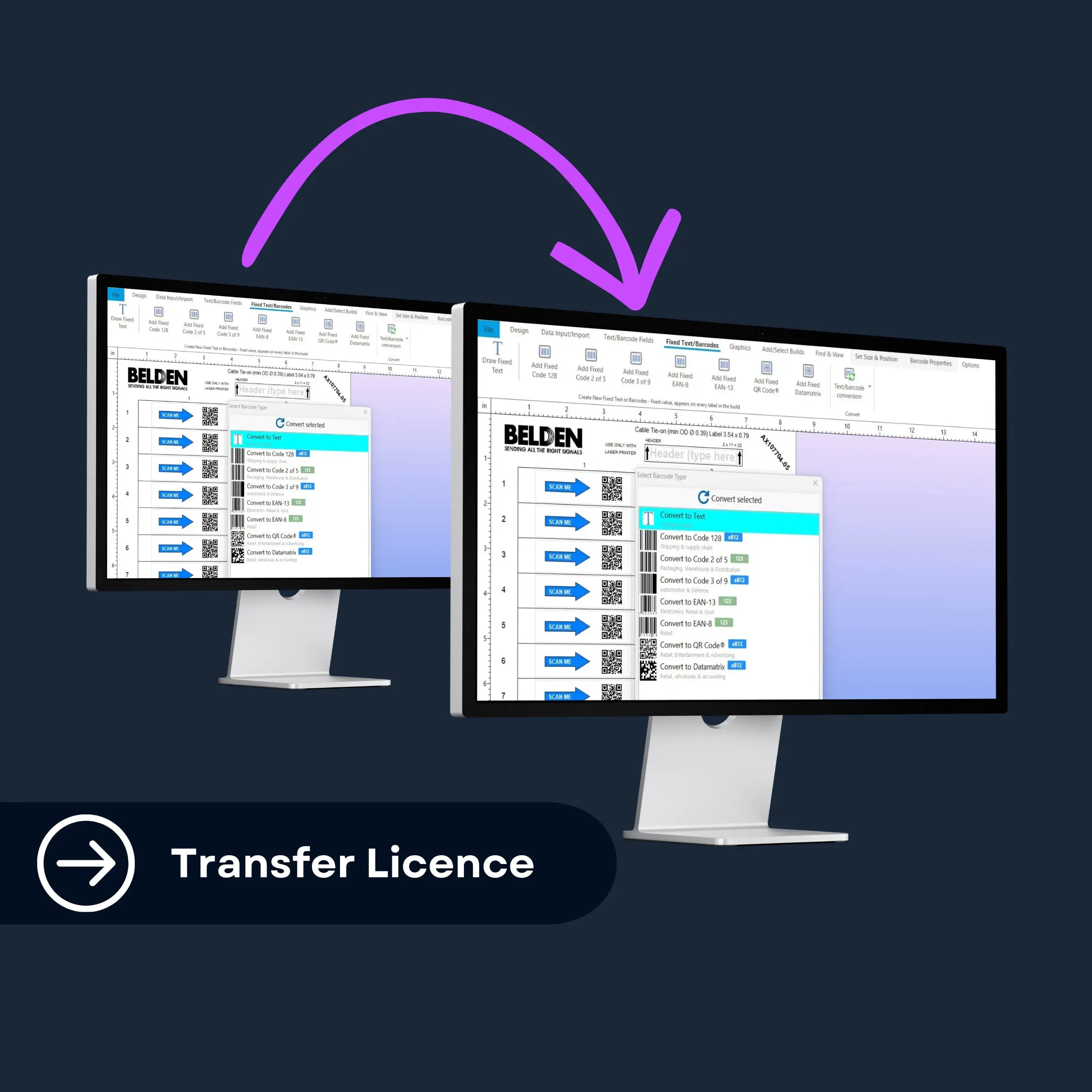LabelFlex® - Transfer Licence